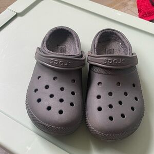 Fuzzy crocs